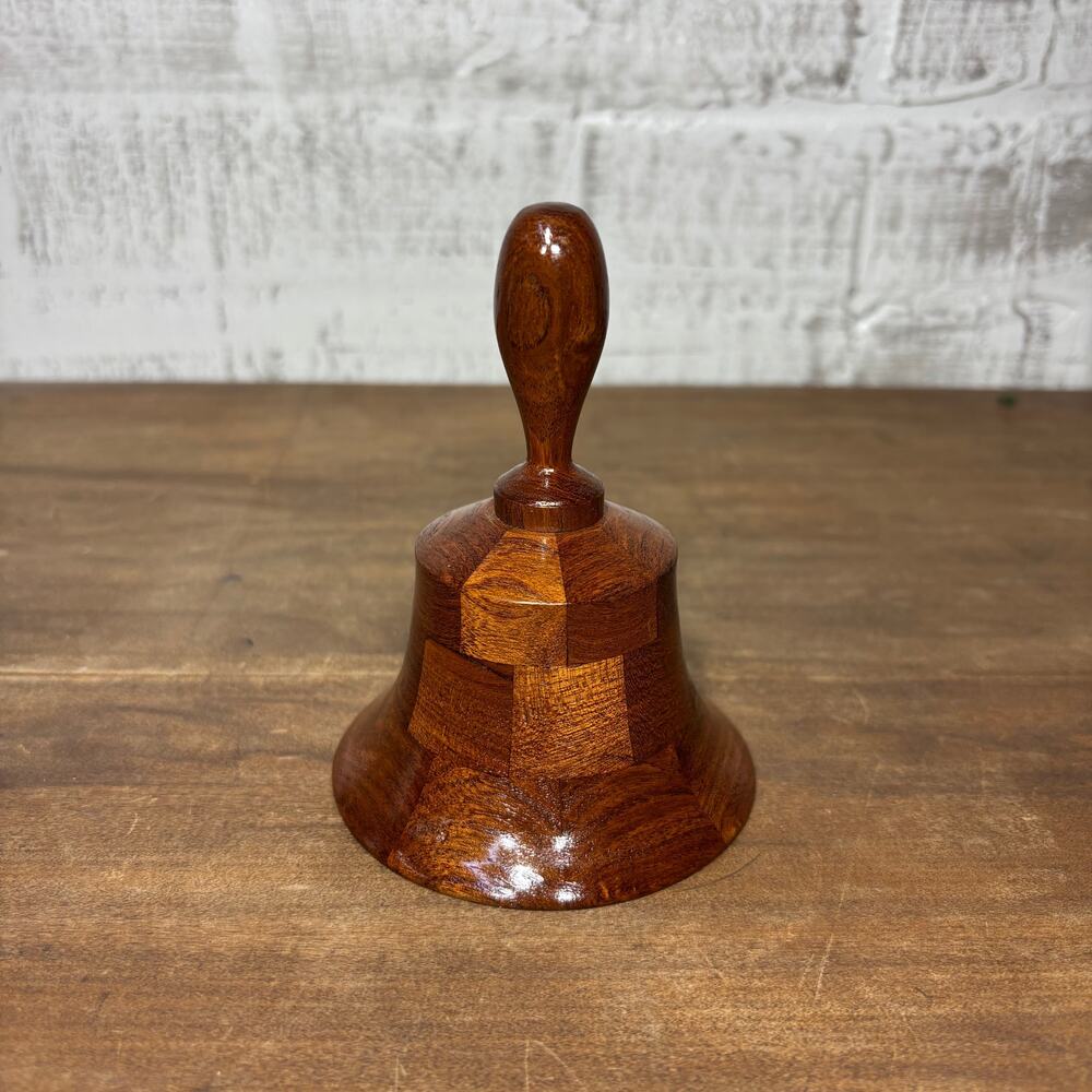 Handmade Wooden Hand Bell